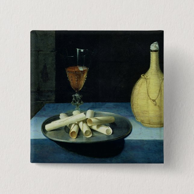 The Dessert of Wafers 15 Cm Square Badge (Front)