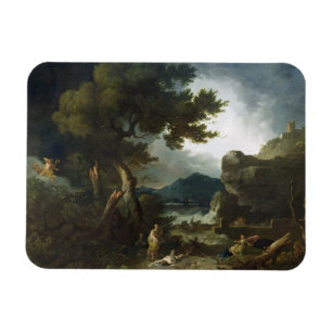 The Destruction of Niobe's Children, 1760 (oil on Magnet