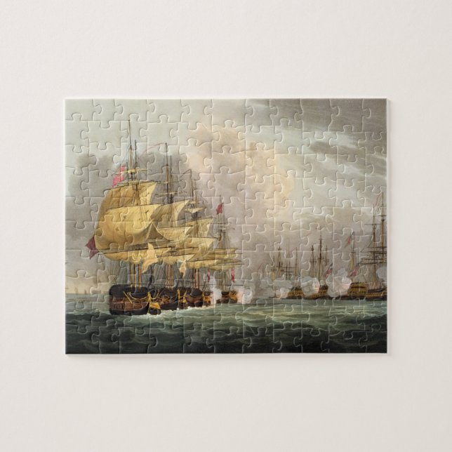 The Destruction of the Danish Fleet before Copenha Jigsaw Puzzle (Horizontal)