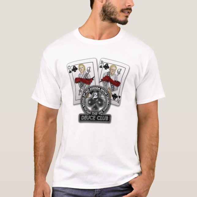 The Deuce Club Pair of Cards T-Shirt (Front)