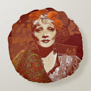 The Devil is a Woman Round Cushion