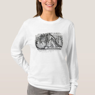 The Devil leading the Pope in Chains, 1680 T-Shirt