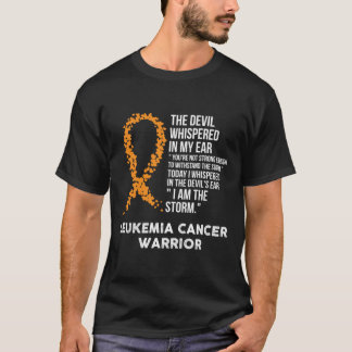 The Devil- Leukaemia Awareness Support Ribbon T-Shirt