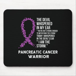 The Devil- Pancreatic Cancer Awareness Support Rib Mouse Mat