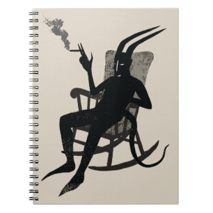 The Devil’s Break – Dark Humour Wall Art Notebook