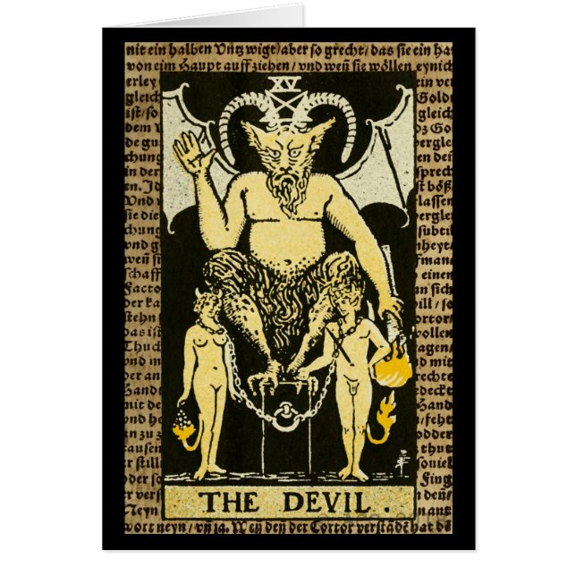 The Devil Tarot (Front)