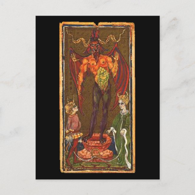 The Devil Tarot Card (Front)