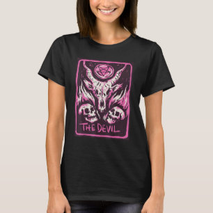 The Devil Tarot Card Mystical Cards Occult Magic T-Shirt