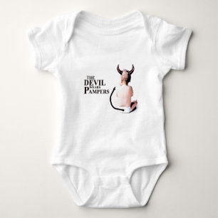 The Devil Wears Pampers Baby Bodysuit