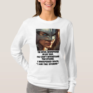THE DEVIL WHISPERED IN MY EAR - T-SHIRTS