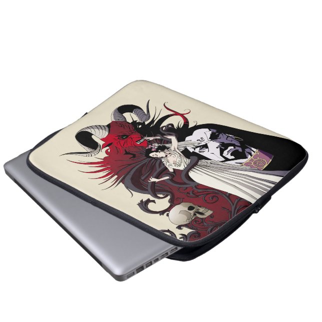 The Devil's Armchair laptop sleeve (Front Bottom)
