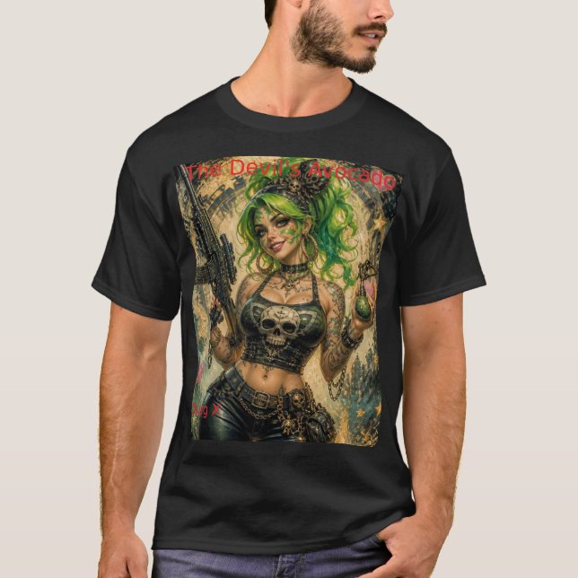 The Devil's Avocado T-Shirt (Front)