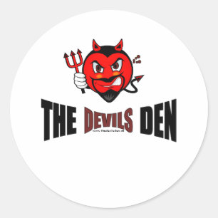 The Devils Den Sticker