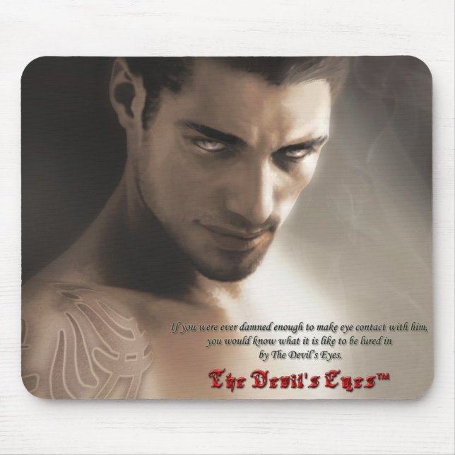 The Devil's Eyes Mousepad (Front)