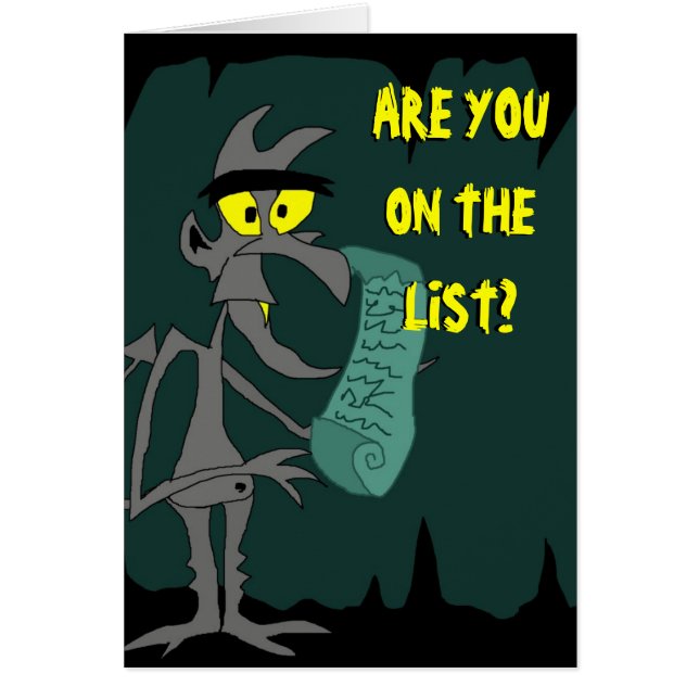 the Devil's List (Front)