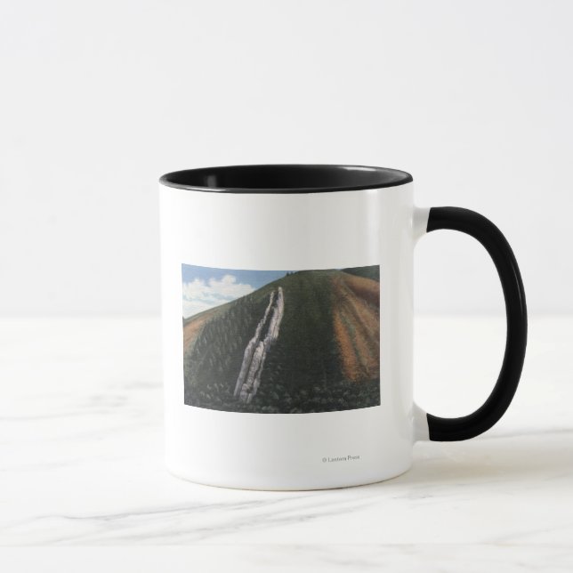 The Devil's Slide near Utah-Wyoming Border Mug (Right)
