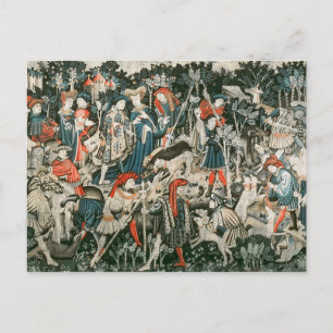 The Devonshire Hunting Tapestries Postcard