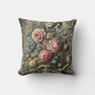 The Devourer of Bloom & Bone – Gothic Victorian Cushion