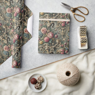 The Devourer of Bloom & Bone – Gothic Victorian Wrapping Paper