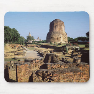 The Dhamekh stupa, c.500 AD Mouse Mat
