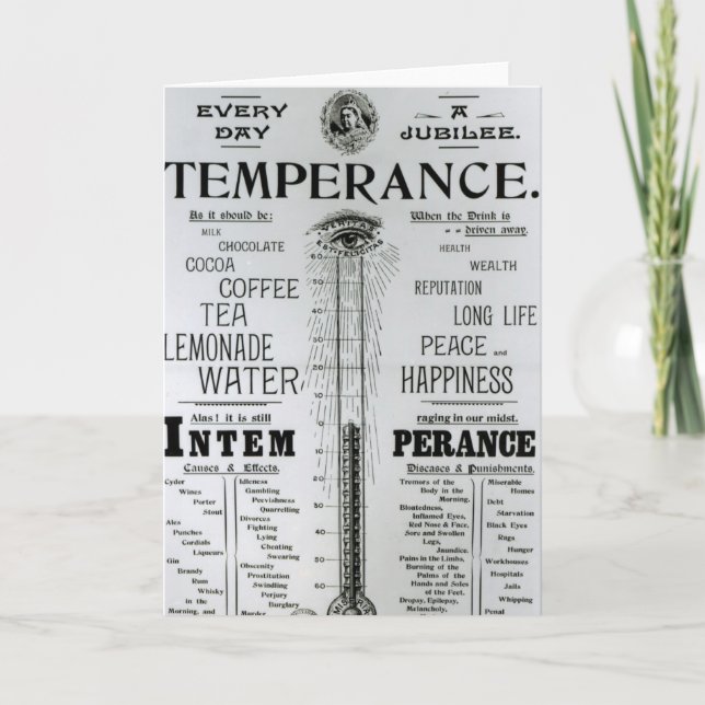 The Diamond Jubilee Thermometer of Life Card (Front)