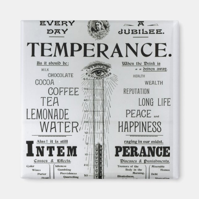 The Diamond Jubilee Thermometer of Life Magnet (Front)