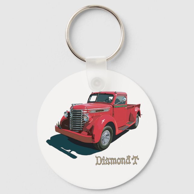 The Diamond T 201 Key Ring (Front)