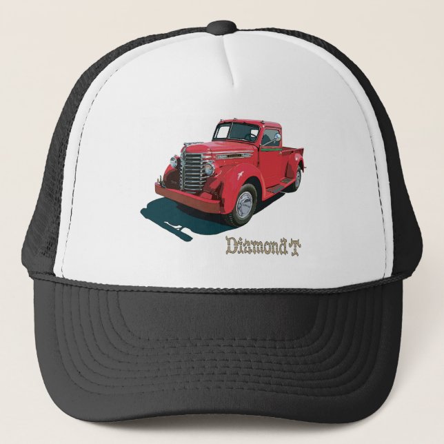 The Diamond T 201 Trucker Hat (Front)
