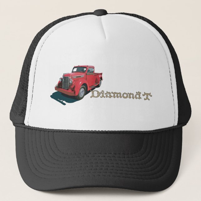 The Diamond T 201 Trucker Hat (Front)