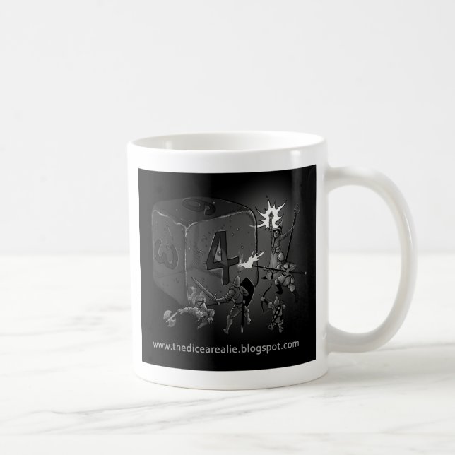 The Dice Are A Lie Coffee Mug (Right)