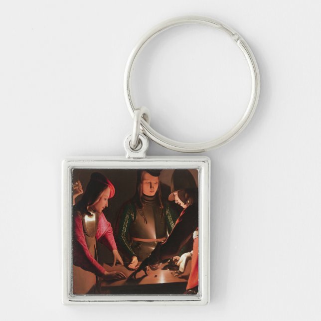 The Dice Players Key Ring (Front)