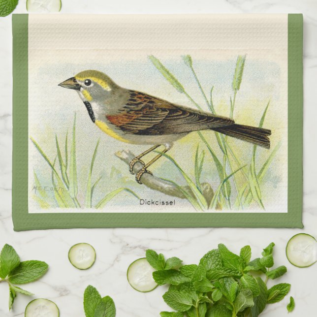 The Dicki Bird Kitchen Towel (Folded)