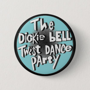 The Dickie Bell Twist Dance Party 6 Cm Round Badge
