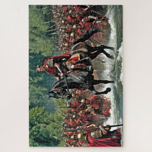 "The Die is Cast: Caesar's Rubicon Challenge" Jigsaw Puzzle