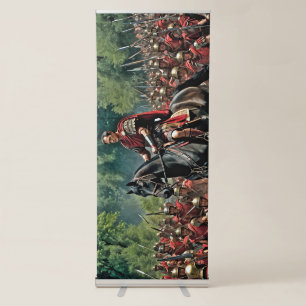 "The Die is Cast: Caesar's Rubicon Challenge" Retractable Banner