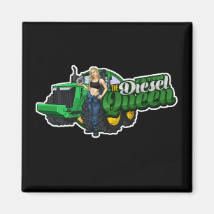 The Diesel Queen AG Magnet