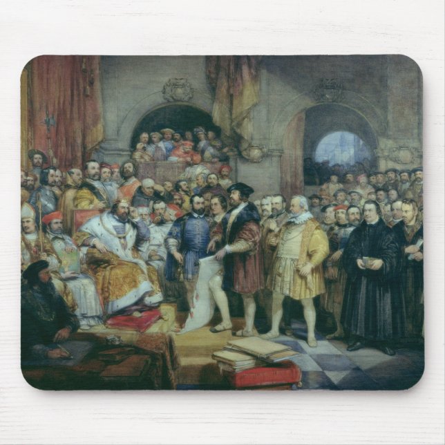 The Diet of Spires, 19 April, 1529 Mouse Mat (Front)