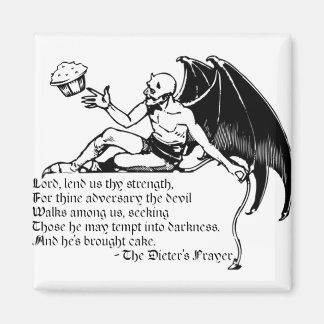 The Dieter's Prayer Magnet