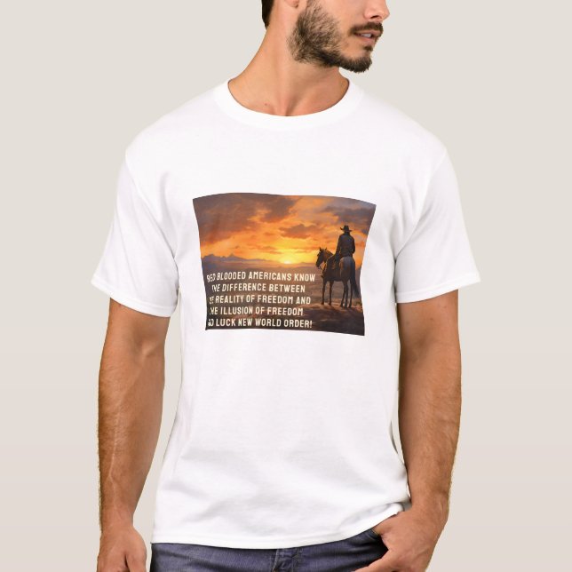 The Difference - sunset (light) T-Shirt (Front)