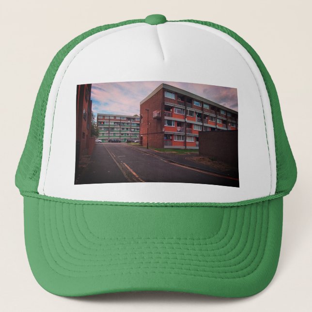 The different colours of the estate trucker hat (Front)