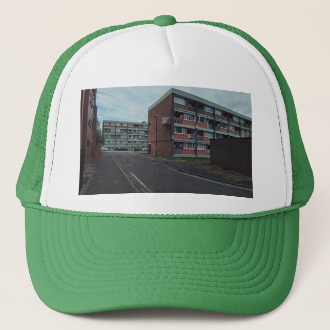 The different colours of the estate trucker hat (Front)