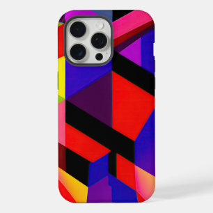 "The Digital Mosaic: A Hypermodern Vision"    iPhone 15 Pro Max Case