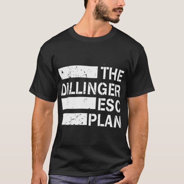 the dillinger escape plan gift T-Shirt (Front)