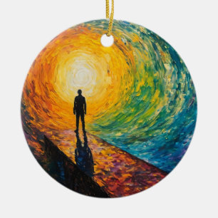 The Dimension's Edge Ceramic Tree Decoration