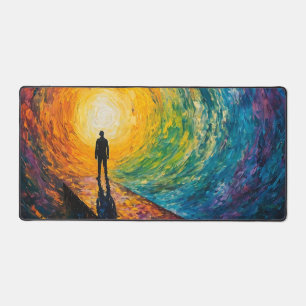 The Dimension's Edge Desk Mat