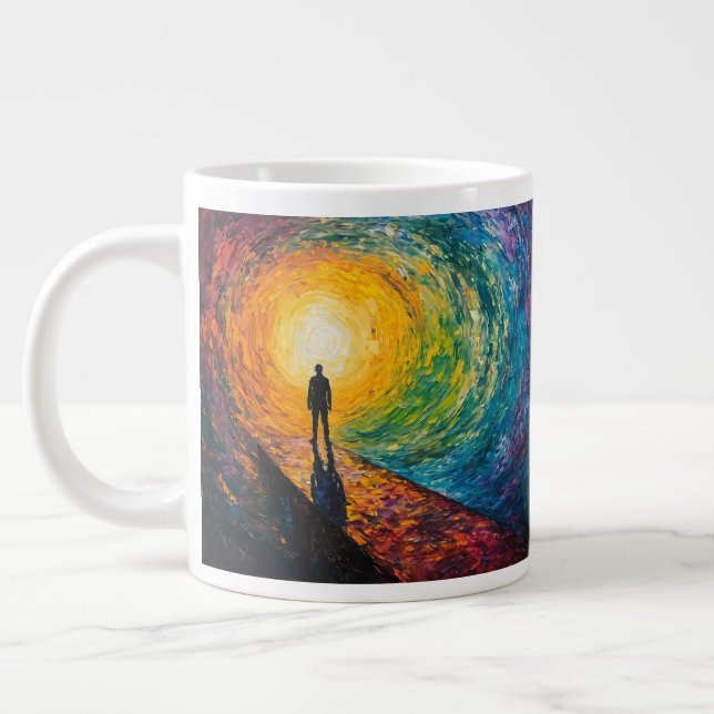 The Dimension's Edge Large Coffee Mug (Left)