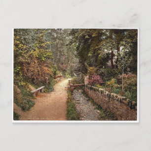 The Dingle, Colwyn Bay, Wales rare Photochrom Postcard