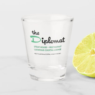 The Diplomat Restaurant, Chicago, IL Shot Glass
