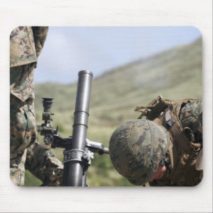 The direct-lay method of firing mortars mouse mat