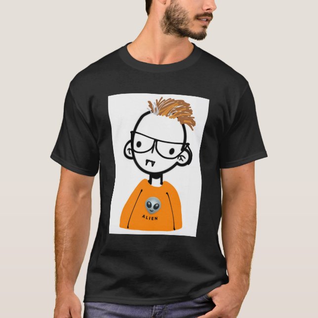The Disaster Autist Halloween T-Shirt (Front)